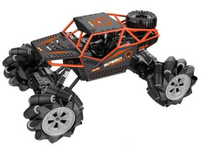 2.4GHz 1:16 RC Off-road rock crawler remote control stunt car Orange - UKC015A