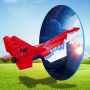 2.4GHZ Remote Control Aircraft ( ZY-740)- Red