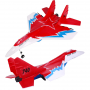 2.4GHZ Remote Control Aircraft ( ZY-740)- Red
