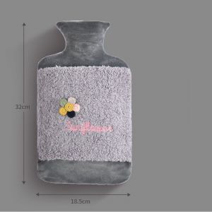 2L hot water bag with cover- type 8