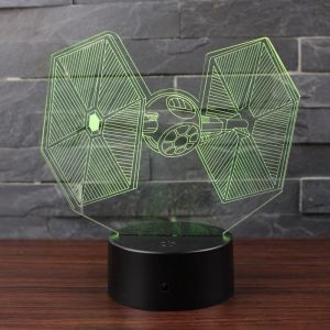 3D LED night light Star Wars 1 touch + remote control