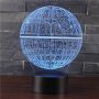 3D LED night light Star Wars touch + remote control