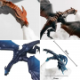 3D printing Creative product accessories led light - fiery dragon type J