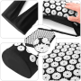 Acupuncture Massage Mat 6pcs/set- black
