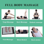 Acupuncture Massage Mat 6pcs/set- black