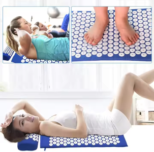 Acupuncture Massage Mat 6pcs/set- blue