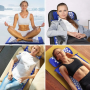Acupuncture Massage Mat 6pcs/set- blue