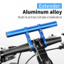 Aluminiowy uchwyt na kierownice rower/ Hulajnoga Xiaomi M365/ Pro - niebieska