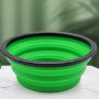 Animal bowl blue diameter 13 cm height 5.5 cm green