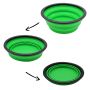 Animal bowl blue diameter 13 cm height 5.5 cm green