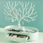Antler jewelry storage rack-Green