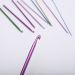 Assorted Colors Aluminum Knitting Needles Tools-8mm