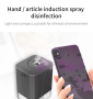atomizing humidifier with sensor - black