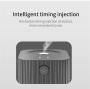 atomizing humidifier with sensor - black