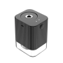 atomizing humidifier with sensor - black