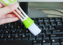 Automobile air outlet cleaning brush - green (TR)