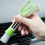 Automobile air outlet cleaning brush - green (TR)