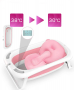 Baby Bath ( Type 2) Temperature Control and Pillow - Pink Color