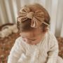 Baby Headband With Bowknot- White