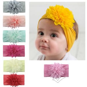 Baby Nylon Headbands- Pink