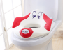 Baby potty seat ladder - red color
