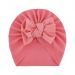 Baby Turban Hat with Bow- Pink