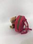 Baby walking safe strip anti-lost bag - pink