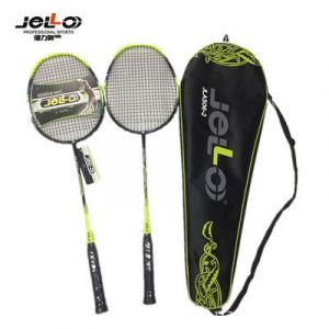Badminton racket (2 pack) - green-black