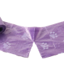 Bags on the dog poop purple