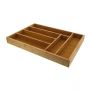 Bamboo 6-Cell Storage Box