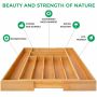 Bamboo 7-Cell Storage Box Adjustable - HY1211