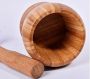 Bamboo All-Natural Wood Mortar and Pestle Cooking Tool - ZM3708