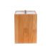 Bamboo Bathroom Cosmetic cotton box - 10*10*13.5 cm - ZM8607