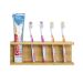 Bamboo Bathroom Toothbrush Holder - HY2421