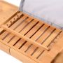 Bamboo Bathtub Caddy Tray with Extending Sides - HY2106