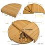 Bamboo Board with 4 Slides - HY1142
