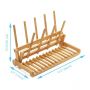 Bamboo Bowl and Dish Drain Rack - HY1719