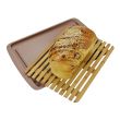 Bamboo Bread Plate - HY1304
