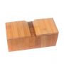 Bamboo Double Square Spice Box - ZM3602