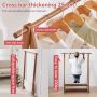 Bamboo Foldable Garment Rack--66cm