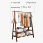 Bamboo Foldable Garment Rack--86cm