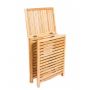 Bamboo Home Folding Hamper - HY2426