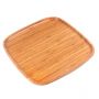 Bamboo Kitchen Serving Tray - 33.5*33.5*1.5 cm - HY1928