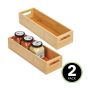 Bamboo Kitchen Spice Rack - HY1628