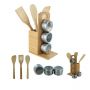 Bamboo Kitchen Spice Rack - HY1629