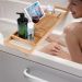 Bamboo Luxury Bathtub Caddy and Tray - HY2102