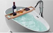 Bamboo Luxury Bathtub Caddy and Tray - HY2131