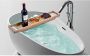 Bamboo Luxury Bathtub Caddy and Tray - HY2131