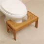 Bamboo Non Slip Bathroom Toilet Footstool Sit And Squat Potty Ergonomic Stool - HY2209