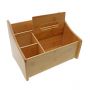 Bamboo Organizer with space for Napkin - ZM6129